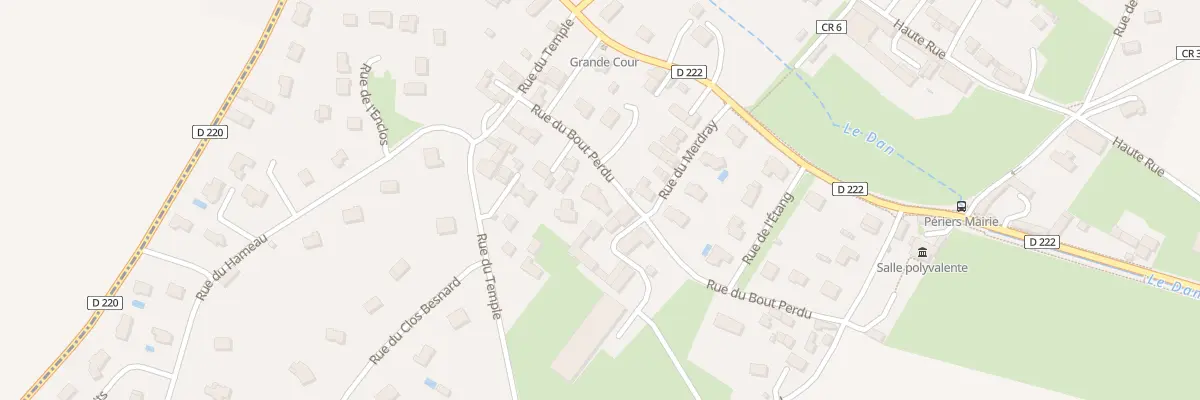 Plan du 4T Rue du Bout Perdu à Périers-sur-le-Dan