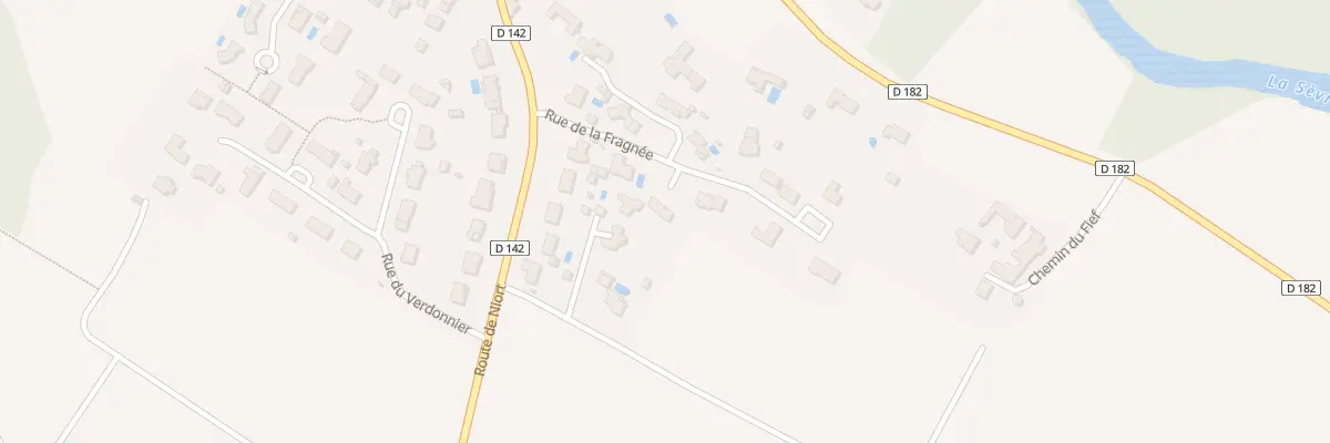 Plan du 8 Rue de la Fragnée à François
