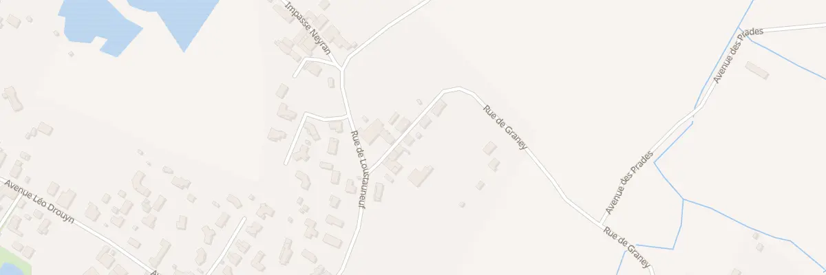 Plan du 288 Rue de Graney à Izon