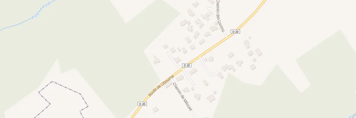 Plan du 35 Philorie à Cursan