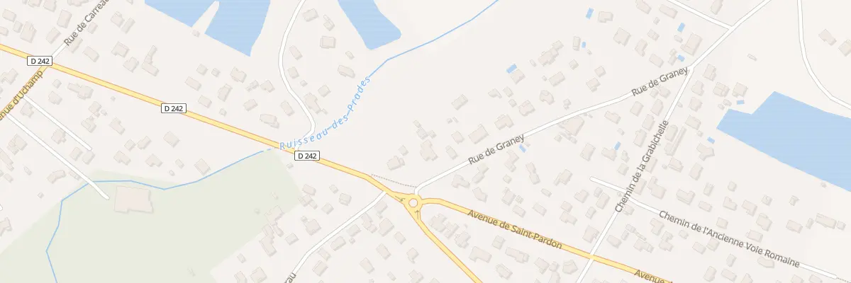 Plan du 10 Rue de Graney à Izon