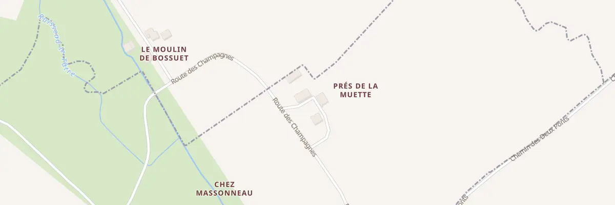 Plan du 5054 Chez Massonneau à Meux
