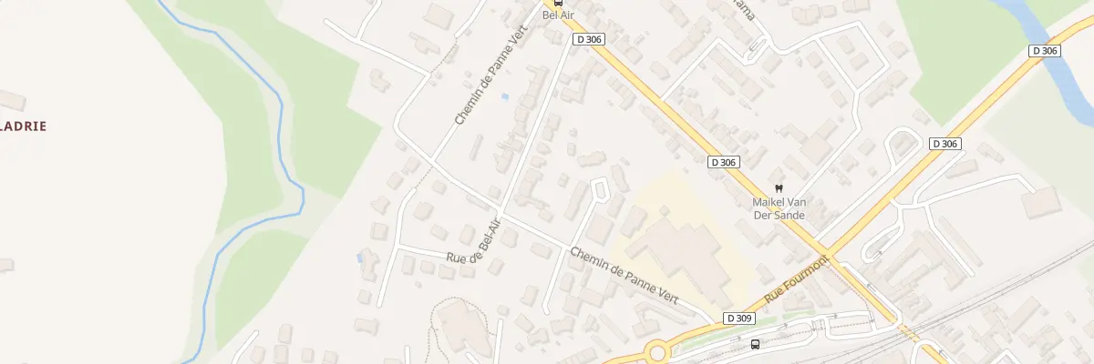 Plan du 14 Rue Bel Air à Sablé-sur-Sarthe
