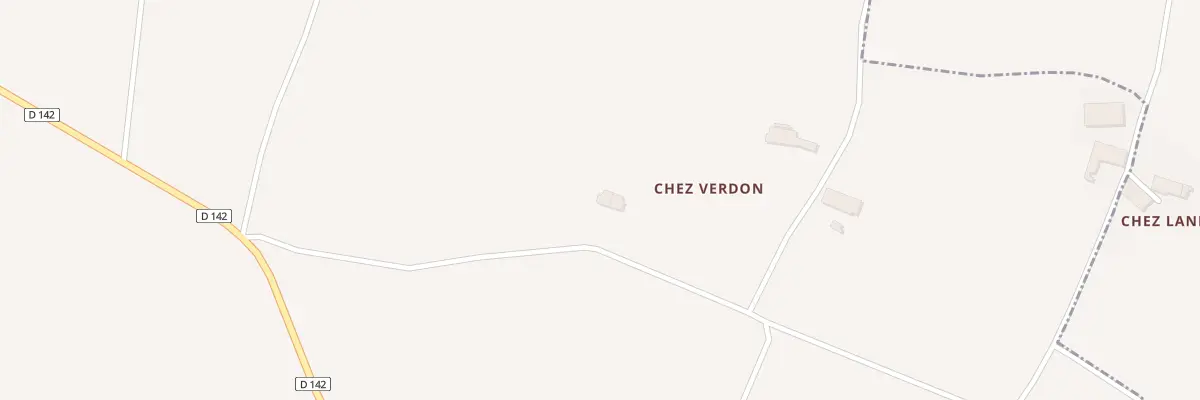 Plan du 3 Chez Verdon à Saint-Médard