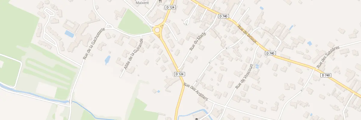 Plan du 14 Rue du Marly à Prahecq