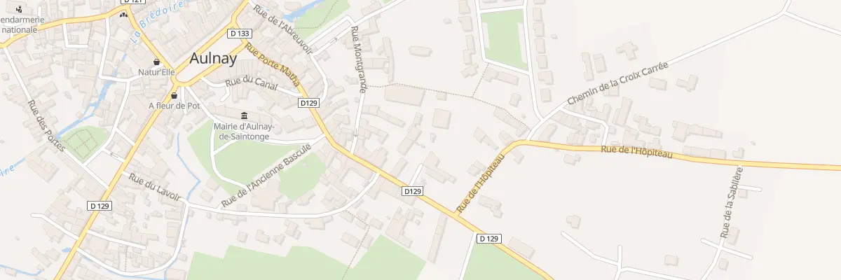 Plan du 49 Rue Porte Matha à Aulnay