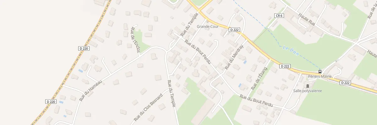 Plan du 2B Rue du Bout Perdu à Périers-sur-le-Dan