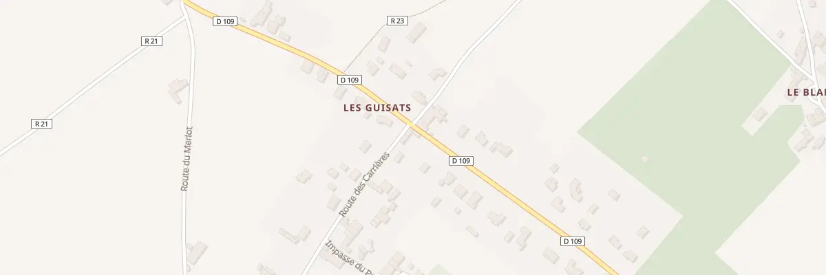 Plan du 14 Rte de Preignac à Pujols-sur-Ciron