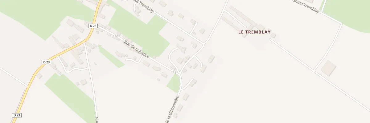 Plan du 3 Rue du Grand Tremblay à Barbery