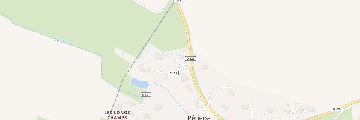 Plan du 1 Rue de Plumetot à Périers-sur-le-Dan