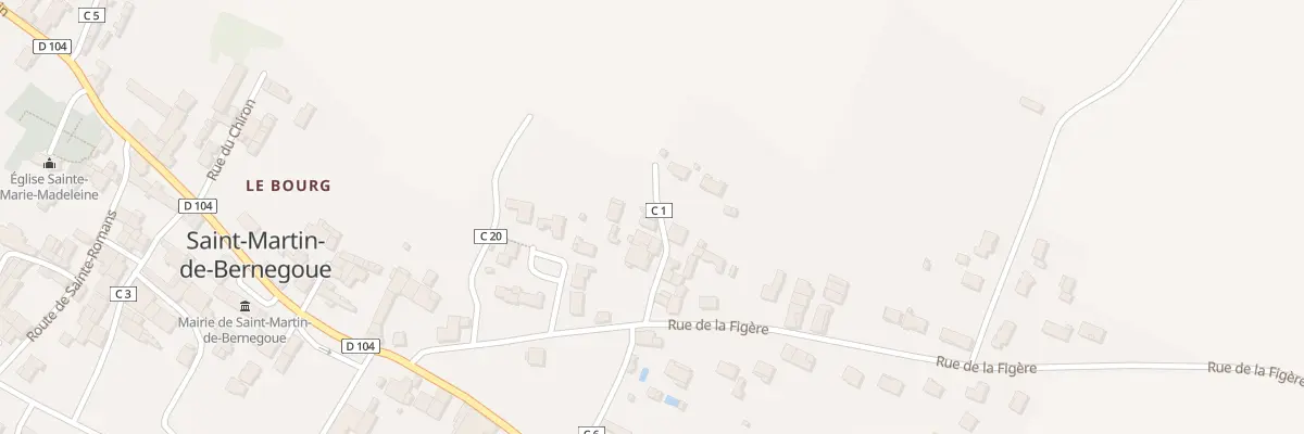 Plan du 67 Rue de la Vauriche à Saint-Martin-de-Bernegoue