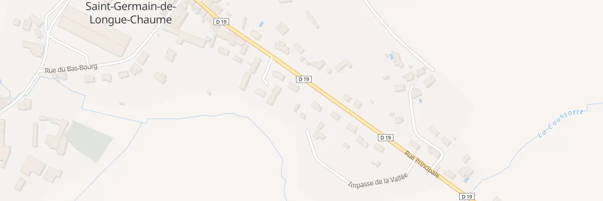 Plan du 42B Rue Principale à Saint-Germain-de-Longue-Chaume
