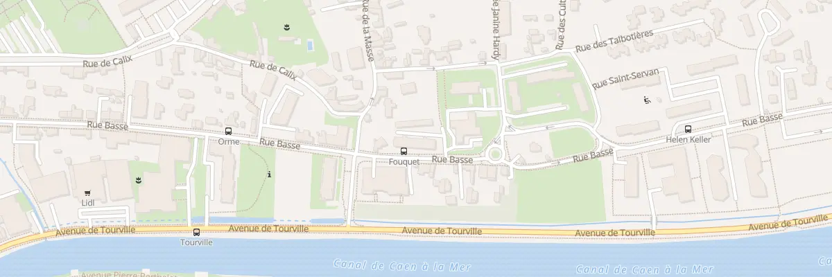 Plan du 157 Rue Basse à Caen