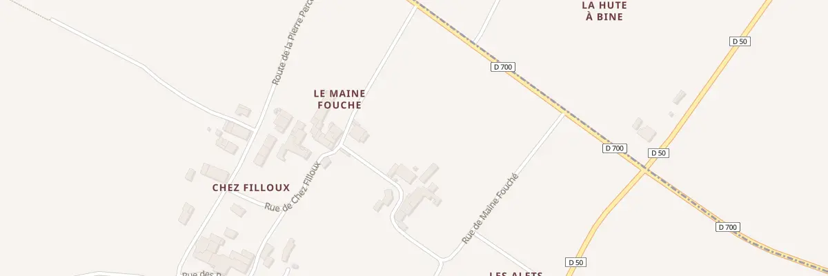 Plan du 5229 Le Maine Fouche à Sainte-Lheurine