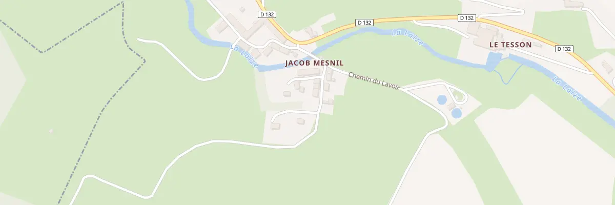 Plan du 5109 Jacob Mesnil à Bretteville-sur-Laize