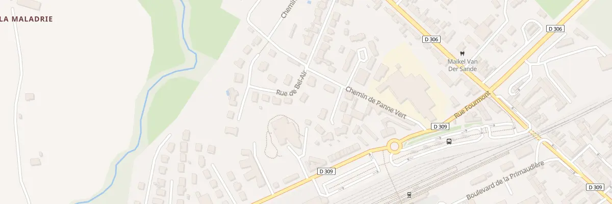 Plan du 22 Rue Bel Air à Sablé-sur-Sarthe