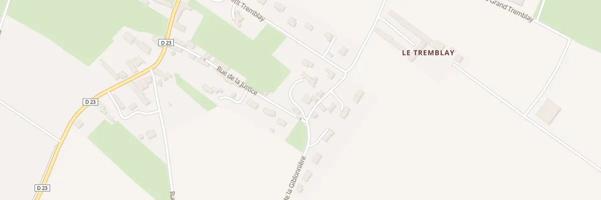 Plan du 5014 Le Grand Tremblay à Barbery