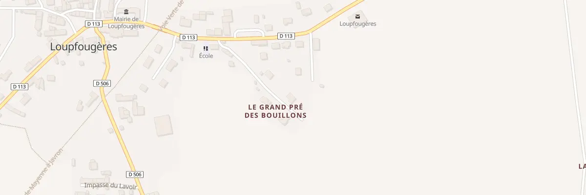 Plan du 3 Imp Saint Aubert à Loupfougères