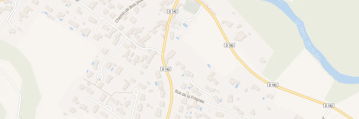Plan du 19 Rte de Niort à François