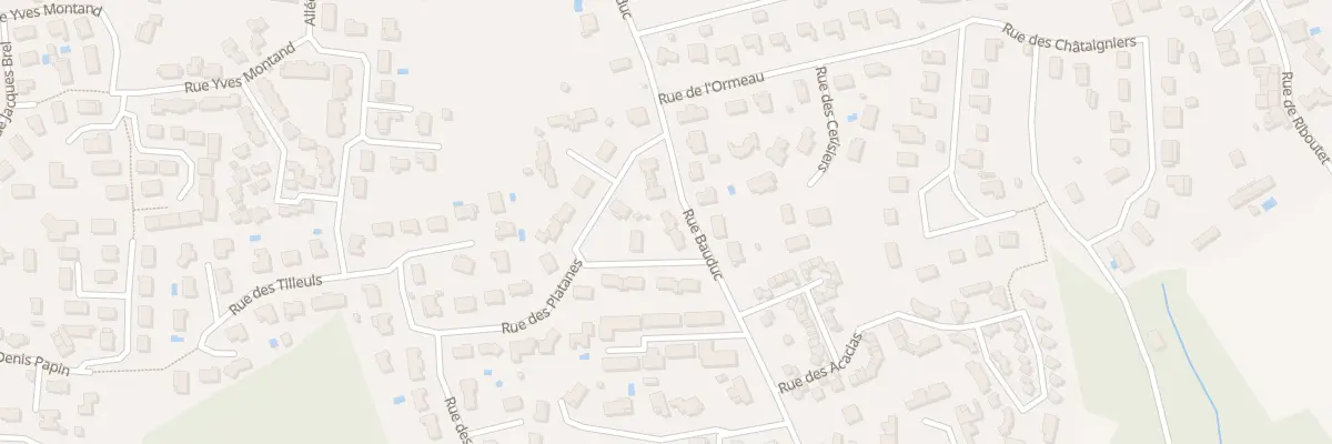 Plan du 19 Rue des Vignes à Créon