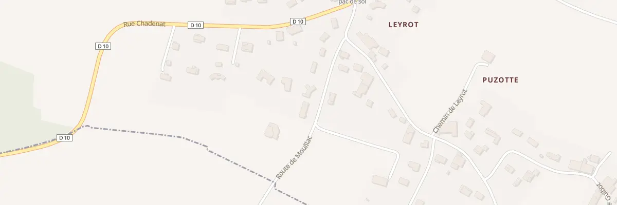 Plan du 12 Rte de Mouillac à Saint-Genès-de-Fronsac
