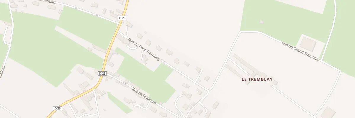 Plan du 5006 Rue du Petit Tremblay à Barbery