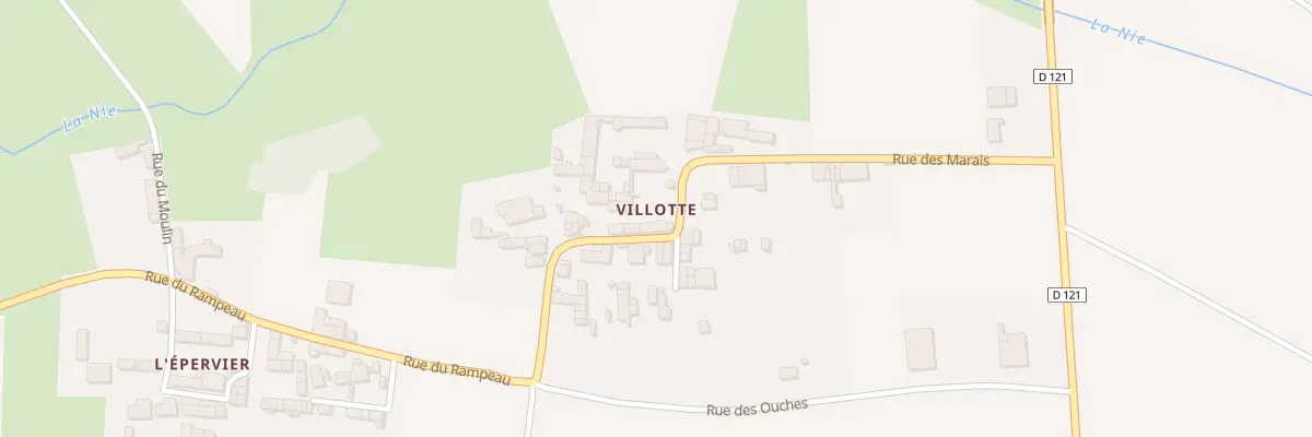 Plan du 21 Rue du Marais à Saint-Martin-de-Juillers