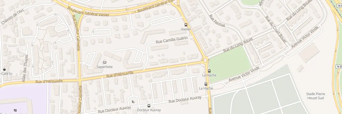 Plan du 113 Rue d’Hérouville à Caen