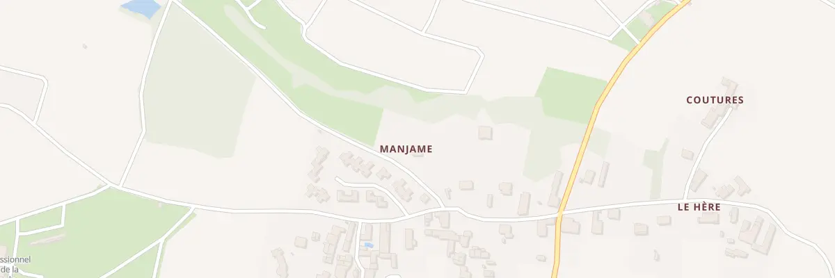 Plan du 1 Manjame à Bommes