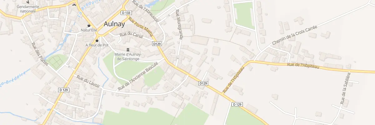 Plan du 41 Rue Porte Matha à Aulnay