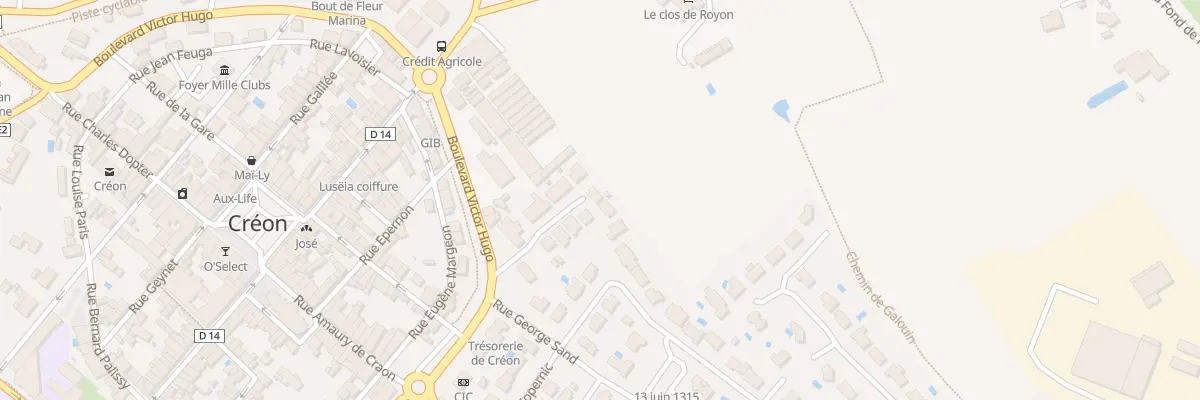 Plan du 6 Lot Clos Michel de Montaigne à Créon