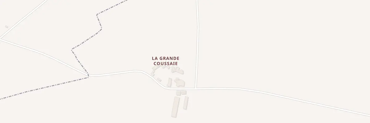 Plan du 5167 La Grande Coussaye à Adilly