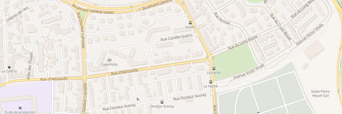 Plan du 111 Rue d’Hérouville à Caen