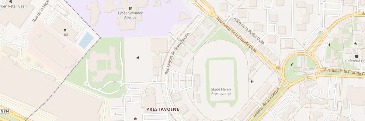 Plan du 16 Rue Guyon de Guercheville à Hérouville-Saint-Clair