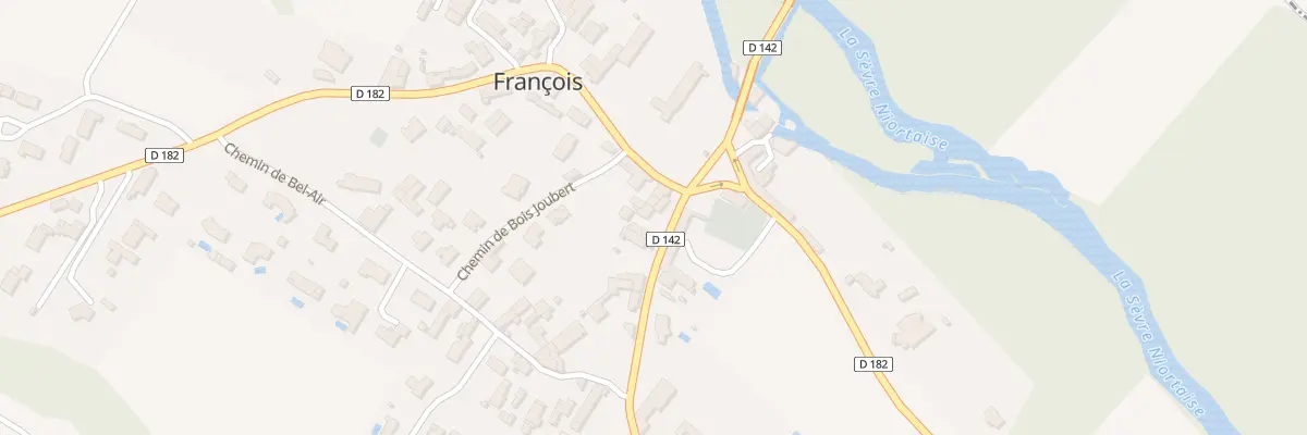 Plan du 2B Rte de Niort à François
