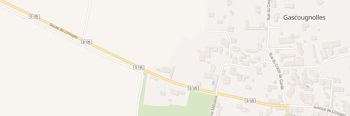 Plan du 53 Av de Limoges à Vouillé