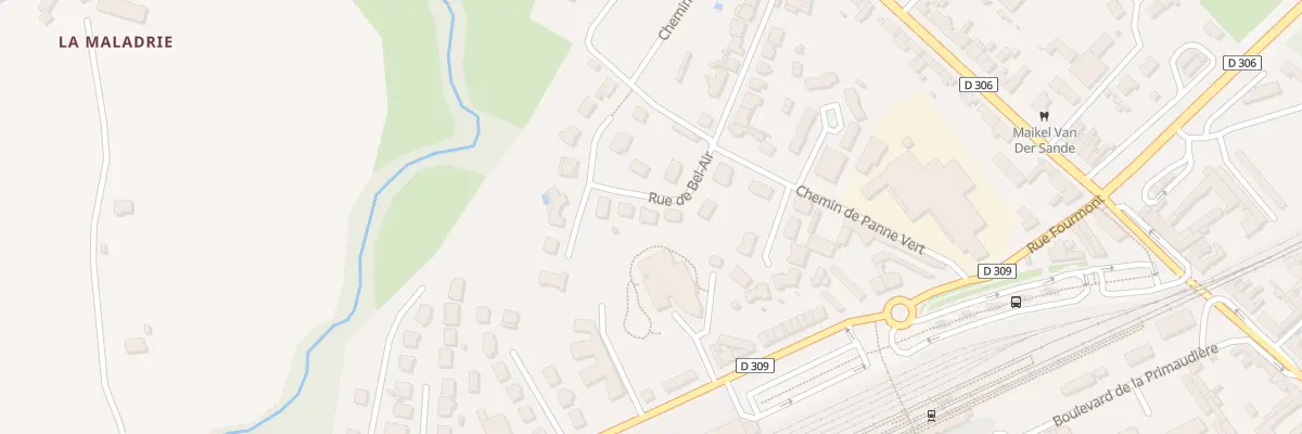 Plan du 26 Rue Bel Air à Sablé-sur-Sarthe