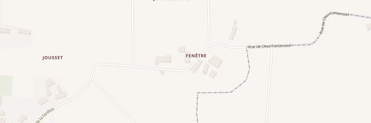 Plan du 5039 Fenetre à Pommiers-Moulons