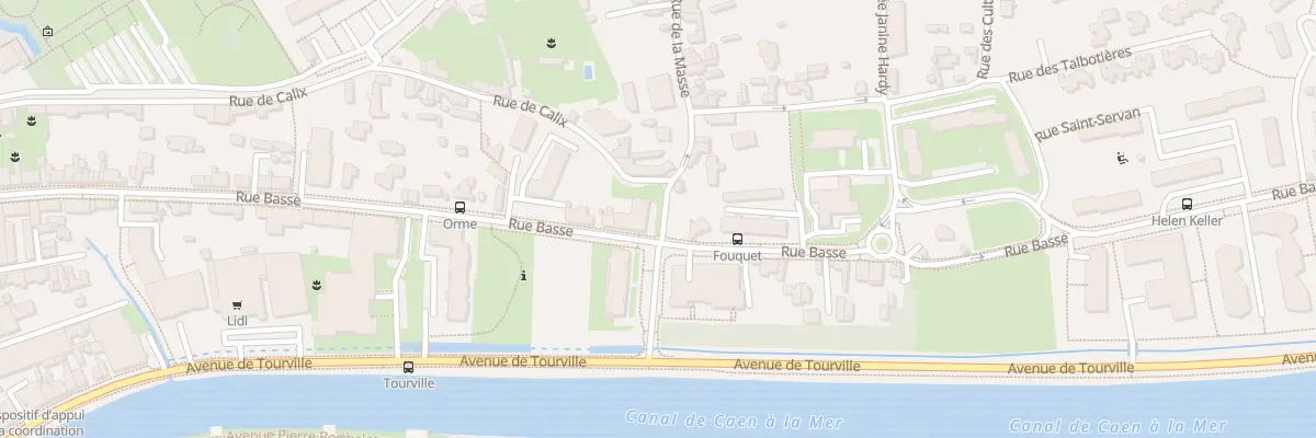 Plan du 153B Rue Basse à Caen