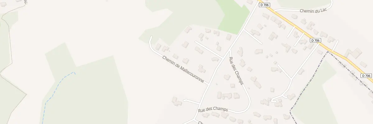 Plan du 2 Che de Mallecouroune à Serres-Castet