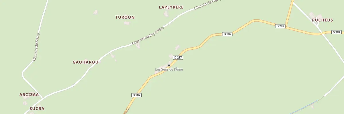 Plan du 23 Che d’Ossau à Lys