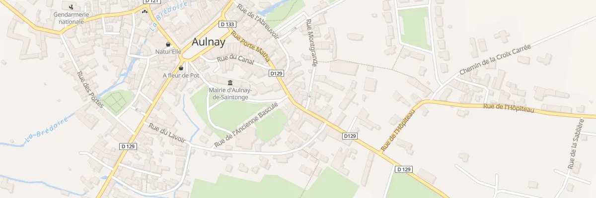 Plan du 33 Rue Porte Matha à Aulnay