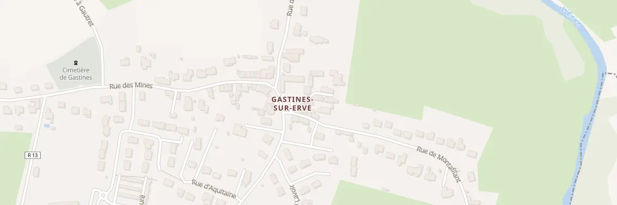 Plan du 9005 Pl Eglise Qrt Gastines à Sablé-sur-Sarthe
