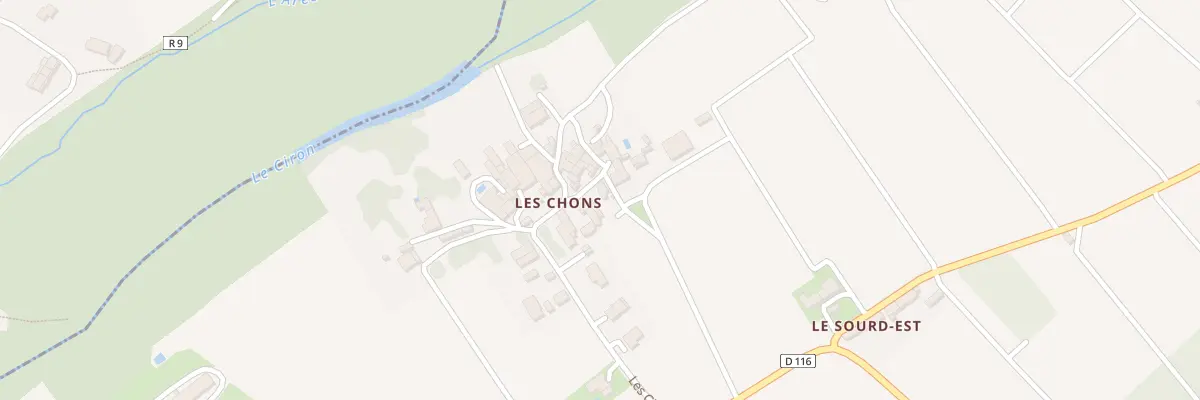 Plan du 131 Les Chons à Bommes