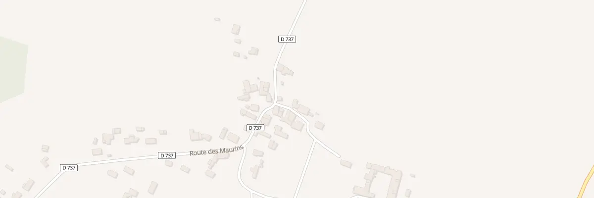 Plan du 98 Les Maurins à Vérac