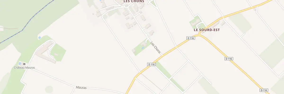 Plan du 19 Les Chons à Bommes