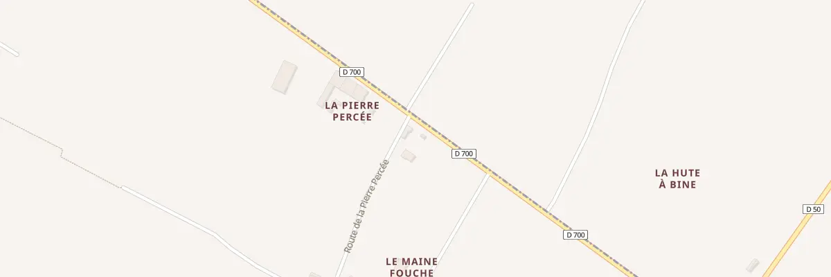 Plan du 3 Rte de la Pierre Percée à Sainte-Lheurine
