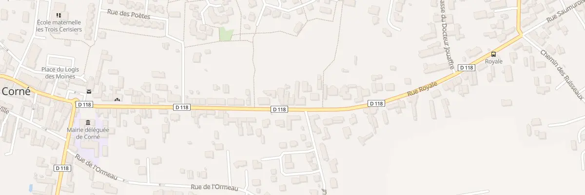 Plan du 95 Rue Royale à Loire-Authion