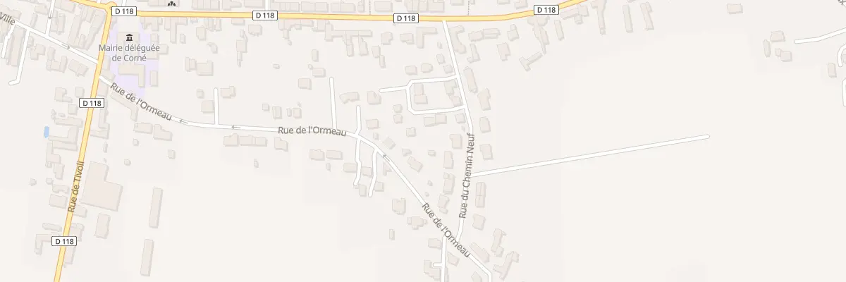 Plan du 14B Rue des Châtaigniers à Loire-Authion