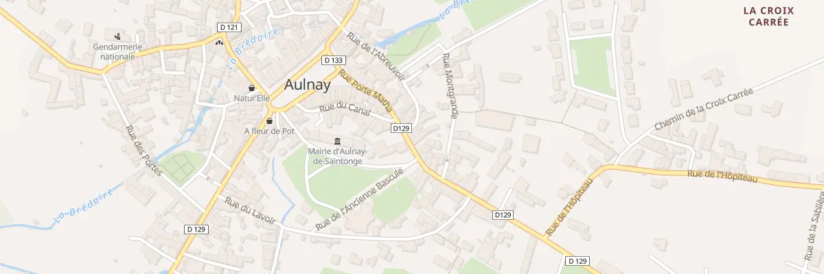 Plan du 21 Rue Porte Matha à Aulnay